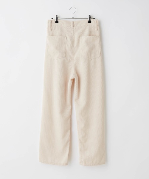 BONLECILL（ボンルシール）の「コーデュロイタックパンツ（その他パンツ・レディース・チャコールグレー/ブラウン/アイボリー・M/L）」の18枚目の写真