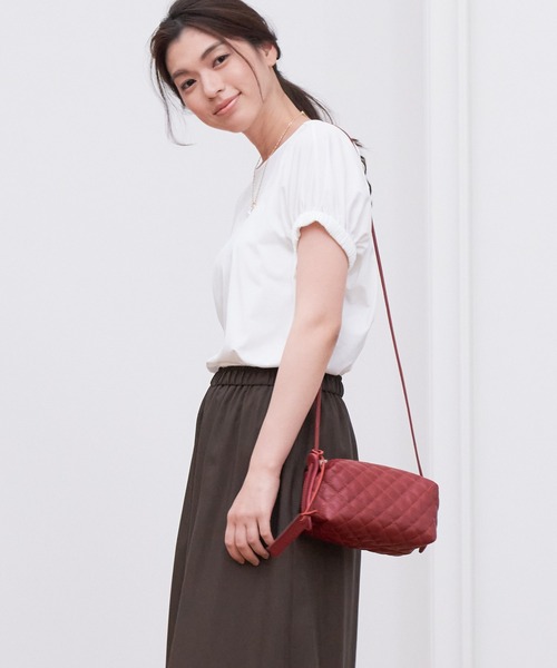 楽天市場】【SALE／40%OFF】◇ キルティングレザーミニバッグ
