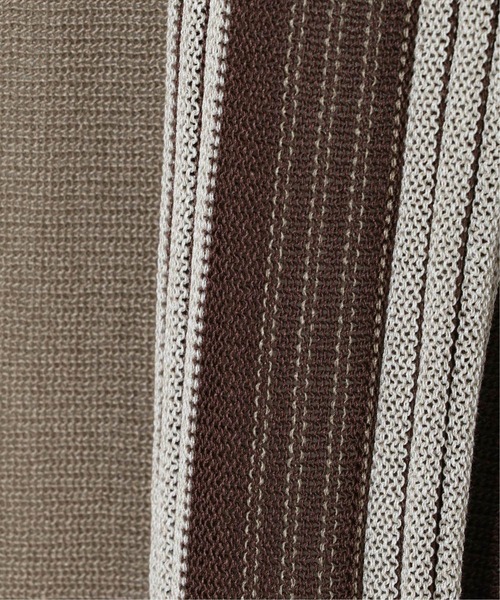 notch.（ノッチ）の「ランダムストライプパンツ（その他パンツ・レディース・ベージュ/ブラウン・M）」の11枚目の写真