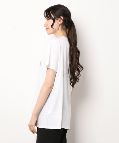 6397（シックススリーナインセブン）の「＜6397 (シックススリーナインセブン)＞ロゴTシャツ（Tシャツ/カットソー・レディース・ホワイト/ブラック・L）」の10枚目の写真