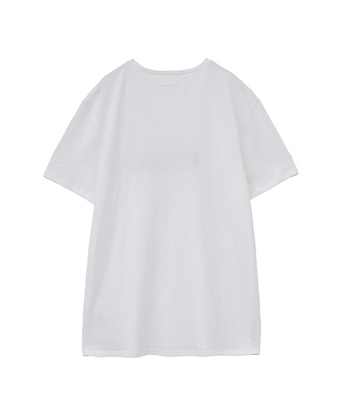 6397（シックススリーナインセブン）の「＜6397 (シックススリーナインセブン)＞ロゴTシャツ（Tシャツ/カットソー・レディース・ホワイト/ブラック・L）」の5枚目の写真