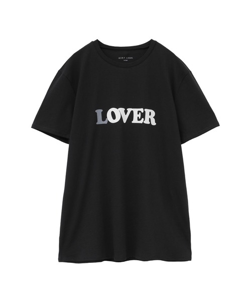 6397（シックススリーナインセブン）の「＜6397 (シックススリーナインセブン)＞ロゴTシャツ（Tシャツ/カットソー・レディース・ホワイト/ブラック・L）」の4枚目の写真