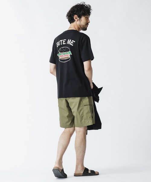 NANO universe（ナノユニバース）の「リラックスカーゴショーツ（その他パンツ・メンズ・ブラック/カーキ/ネイビー・S/L/XL/M）」の10枚目の写真