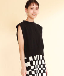 Ray BEAMS | Ray BEAMS / スウェット バックオープン ベスト(ベスト)