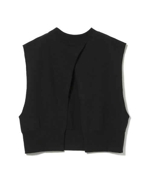Ray BEAMS(レイビームス)の「Ray BEAMS / スウェット バックオープン ベスト(ベスト・レディース・ブラック/カーキ・ONE SIZE)」の8枚目の写真