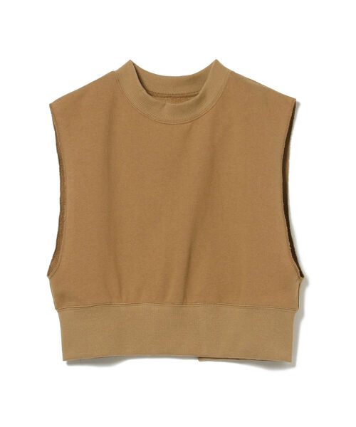 Ray BEAMS(レイビームス)の「Ray BEAMS / スウェット バックオープン ベスト(ベスト・レディース・ブラック/カーキ・ONE SIZE)」の14枚目の写真