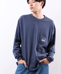 ワイドシルエット胸ポケTee