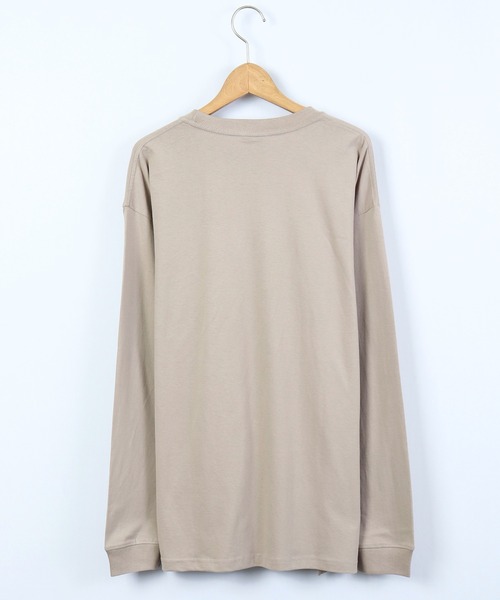 SOAR(ソアー)の「ワイドシルエット胸ポケTee(Tシャツ/カットソー・メンズ・ブラック/グレイッシュベージュ/ダークブルー/カーキ/スモークピンク・M/LL/L)」の22枚目の写真