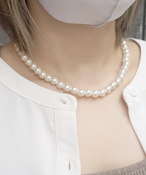 blackdia ocean(ブラックダイヤオーシャン)の「blackdia ocean パールマンテルアジャスターチェーンネックレス(ネックレス・レディース・シルバー系2/シルバー系4/シルバー系/シルバー系5/シルバー系3/シルバー系1/シルバー系その他4/シルバー系その他5/シルバー系その他7/シルバー系その他6/シルバー系その他2/シルバー系その他/シルバー系その他3/シルバー・37cm/39cm/41cm)」の14枚目の写真