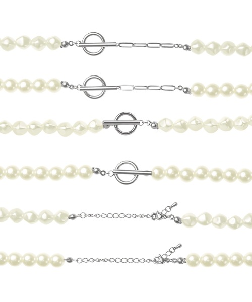 blackdia ocean(ブラックダイヤオーシャン)の「blackdia ocean パールマンテルアジャスターチェーンネックレス(ネックレス・レディース・シルバー系2/シルバー系4/シルバー系/シルバー系5/シルバー系3/シルバー系1/シルバー系その他4/シルバー系その他5/シルバー系その他7/シルバー系その他6/シルバー系その他2/シルバー系その他/シルバー系その他3/シルバー・37cm/39cm/41cm)」の15枚目の写真