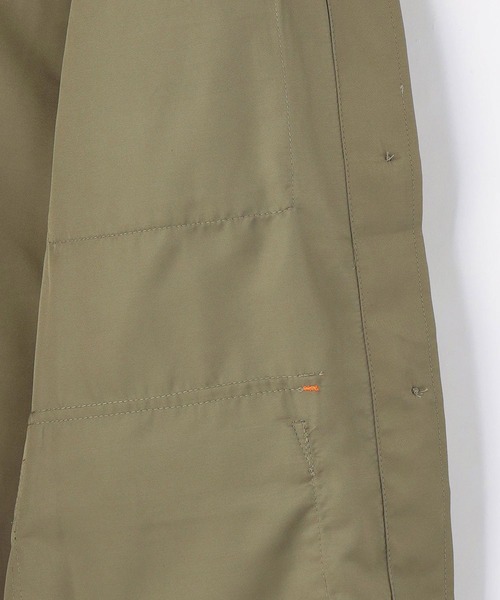 179/WG（イチナナキュウダブルジー）の「オーバーサイズミリタリーシャツブルゾン（ブルゾン・レディース・ブラック/カーキ・MEDIUM）」の16枚目の写真