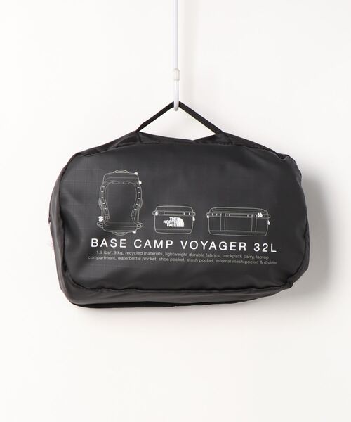 THE NORTH FACE(ザノースフェイス)の「ベースキャンプボイジャーダッフルドラムバッグ BASE CAMP VOYAGER DUFFEL 32L(バックパック/リュック・メンズ・ブラック/ブラック系その他・F)」の8枚目の写真