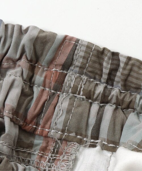 BREEZE（ブリーズ）の「ウエストコードイージーチェックパンツ（その他パンツ・キッズ・グレー/ベージュ・130/100/150/110/90/120/140）」の7枚目の写真