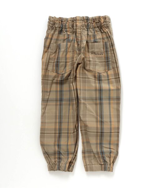 BREEZE（ブリーズ）の「ウエストコードイージーチェックパンツ（その他パンツ・キッズ・グレー/ベージュ・130/100/150/110/90/120/140）」の8枚目の写真