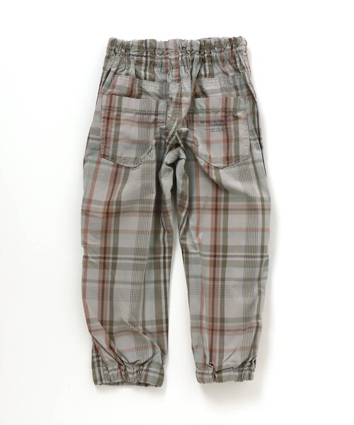 BREEZE（ブリーズ）の「ウエストコードイージーチェックパンツ（その他パンツ・キッズ・グレー/ベージュ・130/100/150/110/90/120/140）」の9枚目の写真