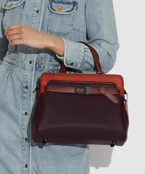 COACH（コーチ）の「テート キャリーオール 29 カラーブロック