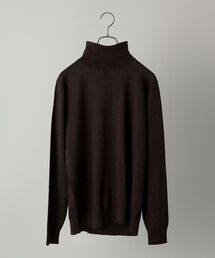 SHIPS: ＜手洗い可能＞16ゲージ タートルネック ニット