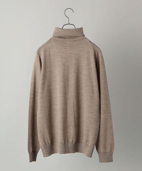 SHIPS（シップス）の「SHIPS: ＜手洗い可能＞16ゲージ タートルネック ニット（ニット/セーター・メンズ・ブラック/チャコールグレー/ブラウン/ベージュ・SMALL/MEDIUM/LARGE/X-LARGE）」の8枚目の写真