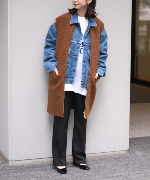 【LEVI'S/リーバイス】 STAY LOOSE TYPE 1 TRUCKER【洗濯機洗い可】◆