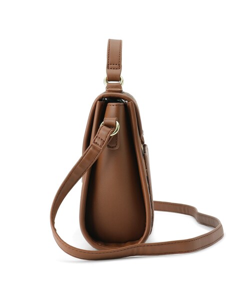 DRESKIP（ドレスキップ）の「◆【久保乃々花さん着用商品】フラップミニショルダー（ショルダーバッグ・レディース・ブラック/ブラック系4/ブラウン系5・00）」の6枚目の写真