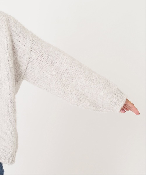 JOURNAL STANDARD relume（ジャーナルスタンダード　レリューム）の「【TRICOTS JEANMARC/トリコ・ジャンマルク】 ニットプルオーバー◆（ニット/セーター・レディース・ブルー/グリーン/ブラウン/グレー・FREE）」の10枚目の写真