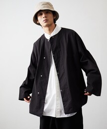 HINSON | HINSON/ヒンソン ドットボタン スリーピングシャツ(シャツ/ブラウス)