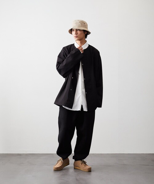 HINSON(ヒンソン)の「HINSON/ヒンソン ドットボタン スリーピングシャツ(シャツ/ブラウス・メンズ・ブラック/その他13/ホワイト/ナチュラル・MEDIUM/LARGE)」の19枚目の写真