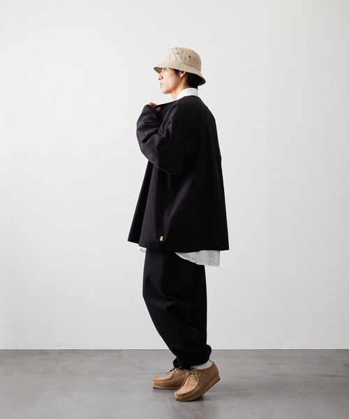 HINSON(ヒンソン)の「HINSON/ヒンソン ドットボタン スリーピングシャツ(シャツ/ブラウス・メンズ・ブラック/その他13/ホワイト/ナチュラル・MEDIUM/LARGE)」の22枚目の写真