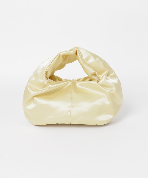 URBAN RESEARCH(アーバンリサーチ)の「サテンミニバッグ(ハンドバッグ・レディース・ブラウン/ピンク/イエロー系その他・-)」の5枚目の写真