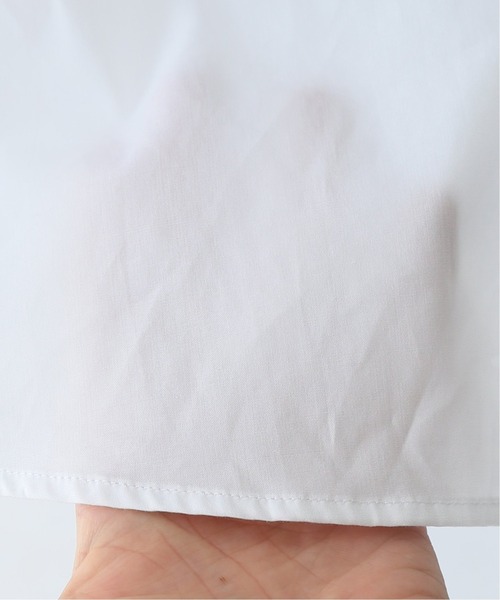 SLOBE IENA（スローブイエナ）の「タイプライターシャツワンピース【洗濯機使用可能】◆（シャツワンピース・レディース・ホワイト/ブラウン/ブラック系その他・FREE）」の14枚目の写真