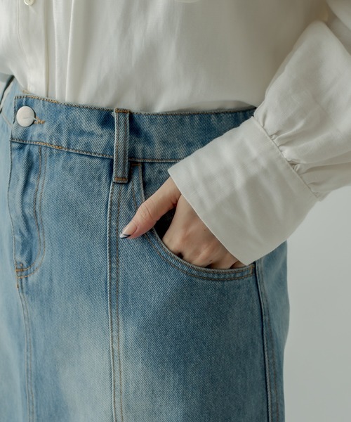 mystic（ミスティック）の「デニムミニスカート（デニムスカート・レディース・ブラック/ブルー・FREE）」の8枚目の写真