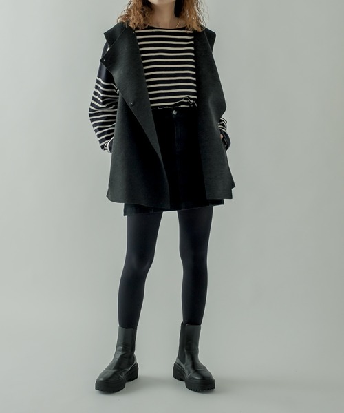 mystic（ミスティック）の「デニムミニスカート（デニムスカート・レディース・ブラック/ブルー・FREE）」の7枚目の写真