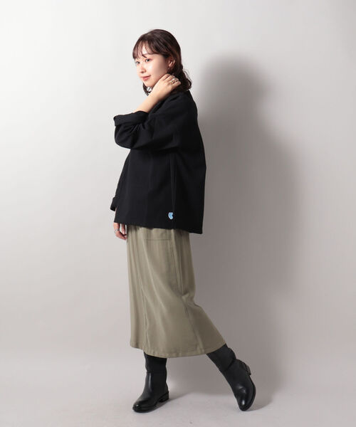 ORCIVAL(オーシバル)の「【ORCIVAL/オーシバル】COTTTON LOURD コットンロードワイドフレンチ バスクシャツ #B449(Tシャツ/カットソー・レディース・パープル系その他4/ブラック系その他3/キナリ/ホワイト系その他4/ブラック・1)」の17枚目の写真