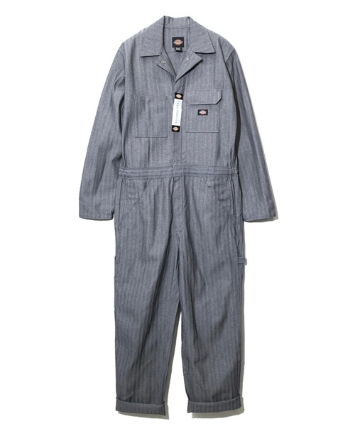 Dickies（ディッキーズ）の「DICKIES/ディッキーズ Fisher Striped Coveralls（つなぎ/オールインワン
