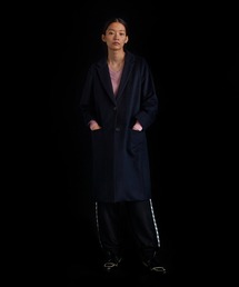 【新品】フレッドペリー チェック切替ウールチェスターコート Mネイビー 定価4万 店舗在庫確認 | FRED PERRY JAPAN | フレッドペリー日本公式サイト