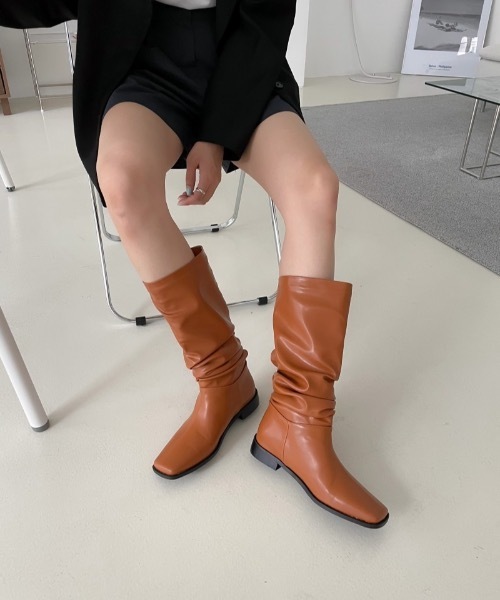 【セール】loose medi boots(ブーツ)|Didot.showroom(ディドット ショールーム) 【セール】loose medi boots(ブーツ)|Didot.showroom(ディドット ショールーム)