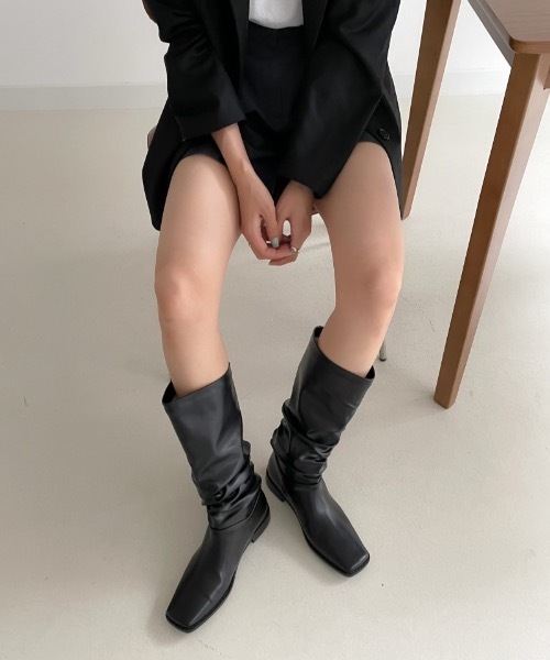 【セール】loose medi boots(ブーツ)|Didot.showroom(ディドット ショールーム) 【セール】loose medi boots(ブーツ)|Didot.showroom(ディドット ショールーム)