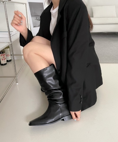 【セール】loose medi boots(ブーツ)|Didot.showroom(ディドット ショールーム) 【セール】loose medi boots(ブーツ)|Didot.showroom(ディドット ショールーム)