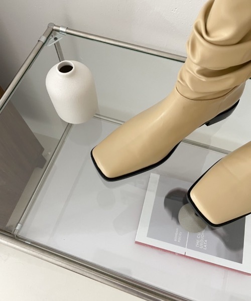 【セール】loose medi boots(ブーツ)|Didot.showroom(ディドット ショールーム) 【セール】loose medi boots(ブーツ)|Didot.showroom(ディドット ショールーム)