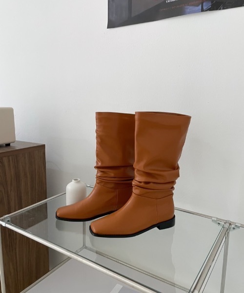 【セール】loose medi boots(ブーツ)|Didot.showroom(ディドット ショールーム) 【セール】loose medi boots(ブーツ)|Didot.showroom(ディドット ショールーム)