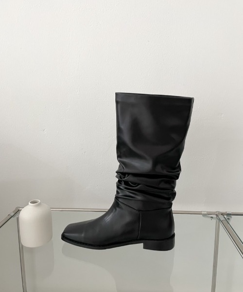 【セール】loose medi boots(ブーツ)|Didot.showroom(ディドット ショールーム) 【セール】loose medi boots(ブーツ)|Didot.showroom(ディドット ショールーム)
