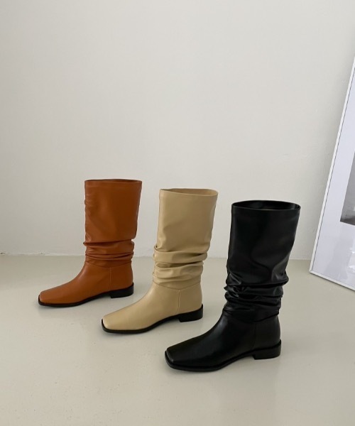 【セール】loose medi boots(ブーツ)|Didot.showroom(ディドット ショールーム) 【セール】loose medi boots(ブーツ)|Didot.showroom(ディドット ショールーム)