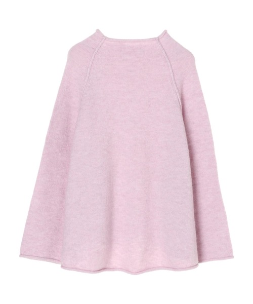 Green Parks(グリーンパークス)の「ウールライクショート丈ハイネックプルオーバー*(ニット/セーター・レディース・ライラック/ブラック/ライトベージュ/ブルーグリーン・FREE)」の11枚目の写真