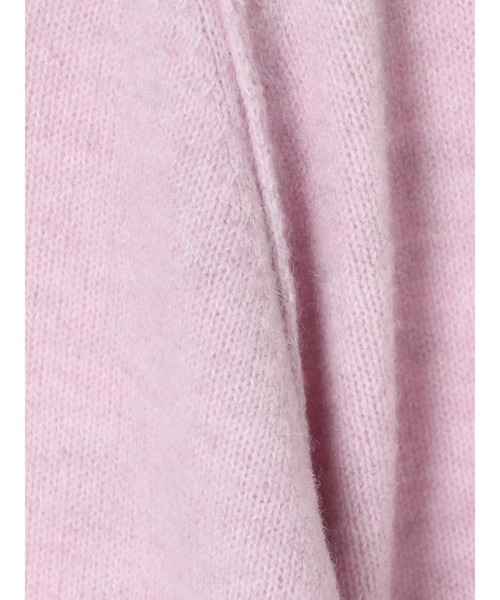 Green Parks(グリーンパークス)の「ウールライクショート丈ハイネックプルオーバー*(ニット/セーター・レディース・ライラック/ブラック/ライトベージュ/ブルーグリーン・FREE)」の16枚目の写真