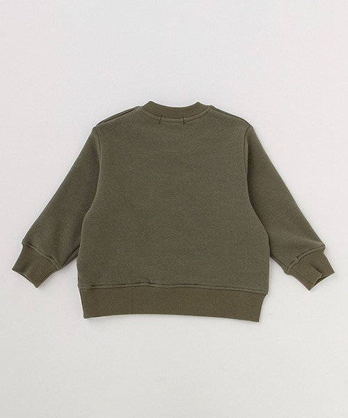 XLARGE KIDS（エクストララージキッズ）の「ファニーゴリラ裏シャギートレーナー（スウェット・キッズ・ブラック/ベージュ/カーキ・80ｃｍ/90cm/110cm/100cm/120cm/130cm/140cm）」の5枚目の写真