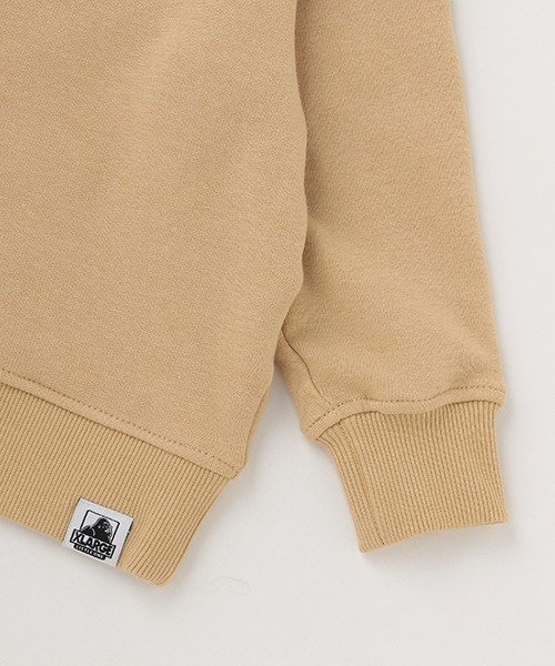 XLARGE KIDS（エクストララージキッズ）の「ファニーゴリラ裏シャギートレーナー（スウェット・キッズ・ブラック/ベージュ/カーキ・80ｃｍ/90cm/110cm/100cm/120cm/130cm/140cm）」の9枚目の写真