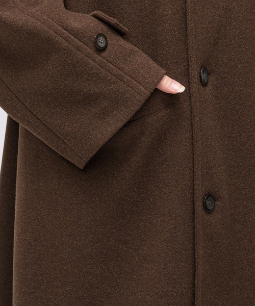 CIAOPANIC（チャオパニック）の「【RAXA/ラシャ】スタンドコート（その他アウター・レディース・ブラウン/サックスブルー・SMALL/MEDIUM）」の13枚目の写真