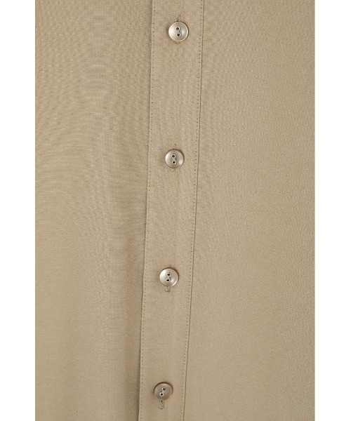 MOUSSY（マウジー）の「BASIC OVER シャツ（シャツ/ブラウス・レディース・オフホワイト/ライトベージュ/ブラック・FREE）」の13枚目の写真