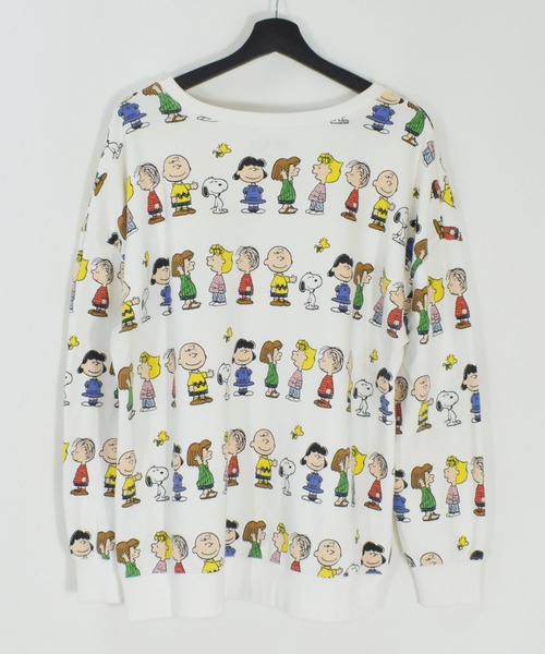 PEANUTS(ピーナッツ)の「【ヴィンテージ古着】PEANUTS オールオーバープリント クルーネックスウェット(スウェット・メンズ・ホワイト・XX-LARGE)」の7枚目の写真