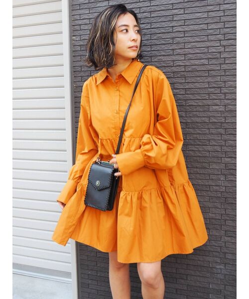 EVRIS（エヴリス）の「ステッチショルダーバッグ（ショルダーバッグ・レディース・グリーン/ブラック/パープル/ブラウン・FREE）」の17枚目の写真